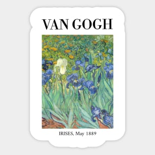 Van Gogh - Irises Sticker